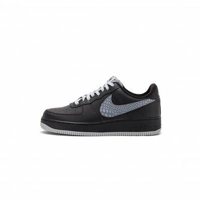 NIKE AIR FORCE 1 LOW'07 LV8 BLACK COOL GREY DARK GREY 823511-012